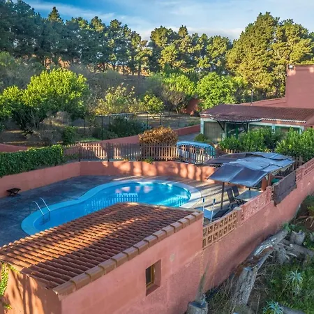 Villa Rural El Poleo D&R Con Piscina Climatizada Privada Y Solarium Pico de Viento Exterior photo